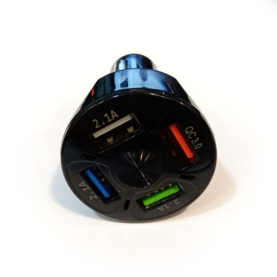 Автомобильное зарядное устройство USB Uslion BK-358 QC3.0