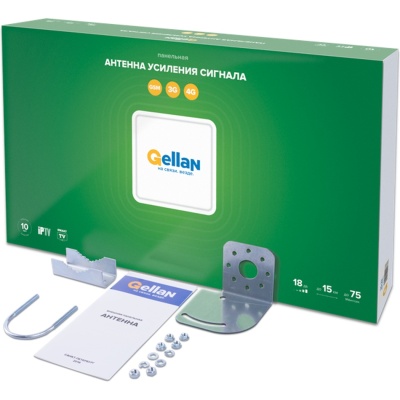 Gellan FullBand-18 панельная Антенна, 3G/4G/LTE/WiFi, 18 дБ