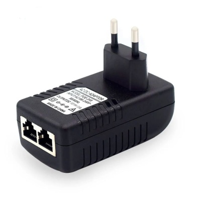 Инжектор питания PoE (стандарта 802.3af) XLY-2401, 24V, 1A Инжектор питания PoE (стандарта 802.3af) XLY-2401, 24V, 1A