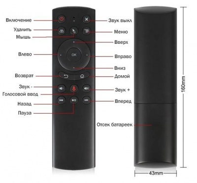 Пульт L8star G20S AirMouse
